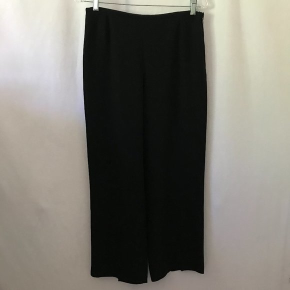 Armani Collezioni Black Pants